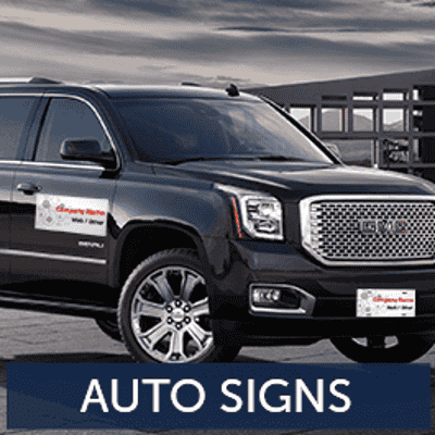 Auto Signs