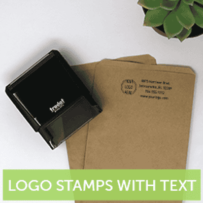 Logo & Text Stamps