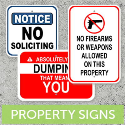 Property Signs