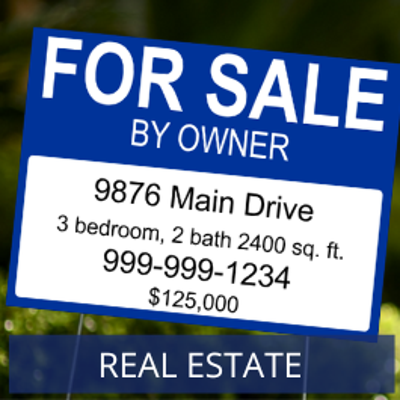Real Estate Yard Signs