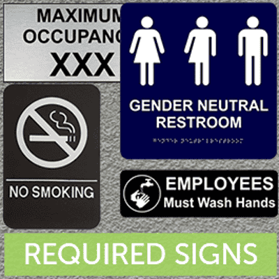 Required Signs