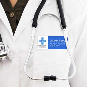 Custom Medical Name Tag 