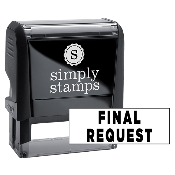 Final Request Stock Stamp