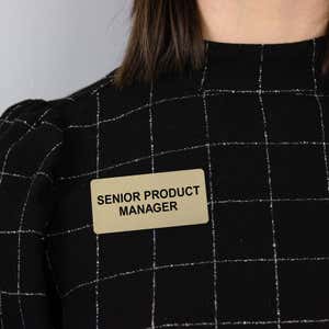 Manger Name Badge 