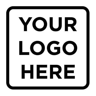 Small Custom Stamp for Round or Square Logo - alternate view