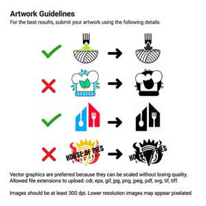 Guidelines to uploading your logo