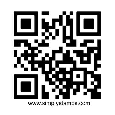 Square QR Code Stamp - alternate view