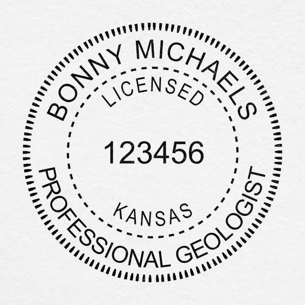 State of Kansas Geologist Seal