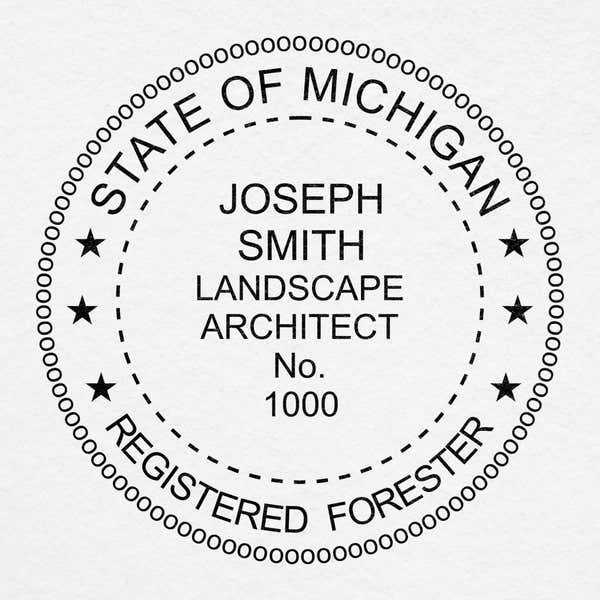 State of Michigan Forester Seal
