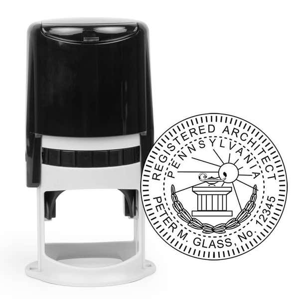 Self-ink body stamp and impression