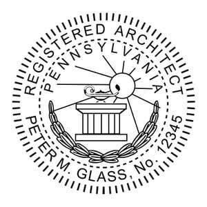 State of Pennsylvania seal template