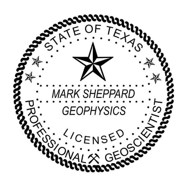 State of Texas Geoscientist Seal