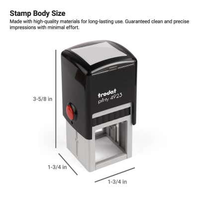Trodat Self Inking 4923 - alternate view