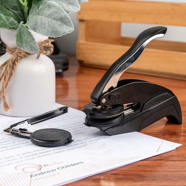 Corporate Seal Embosser with Year