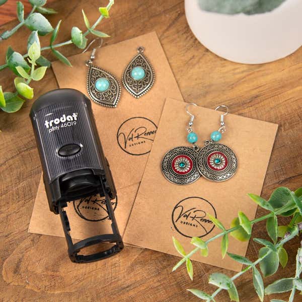 Trodat Round Self Inking Stamp - Holmes Custom
