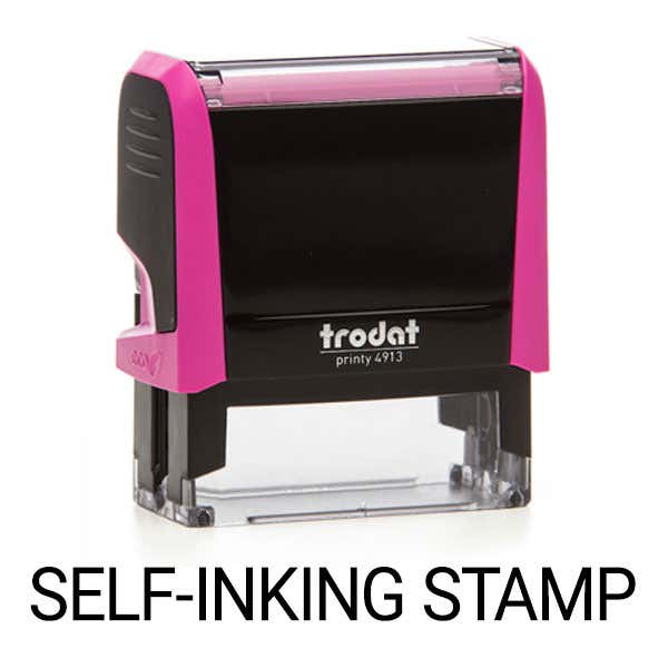 Arkansas Notary Pink Self-Inking Stamp
