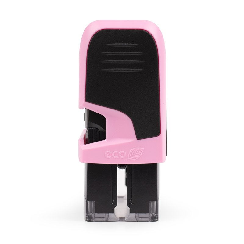 Oregon Notary Pink Stamp Side View