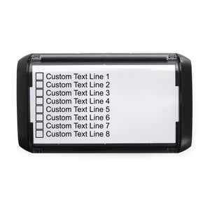 4926 stamp body top (with 8 line checkbox impression card)