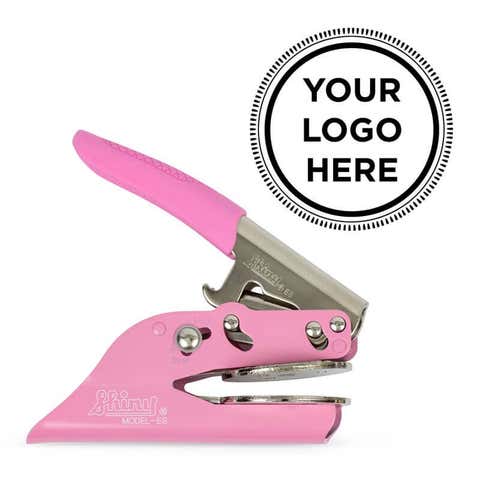 Pink Logo Embosser Seal