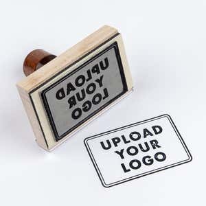 3 inch Custom Logo Stamp (Upload your logo impression)