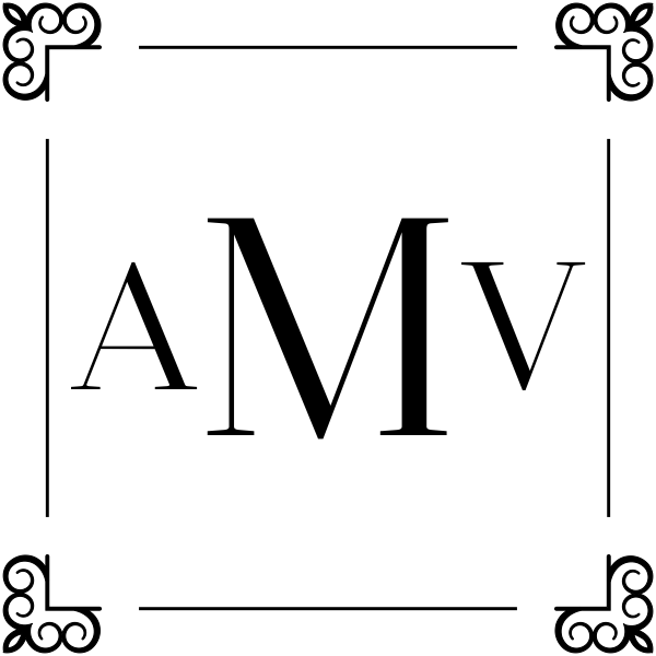 Frenchy Flourish Monogram Stamp