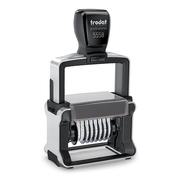 Trodat Professional 5558 | 8 Digit Numberer Stamp