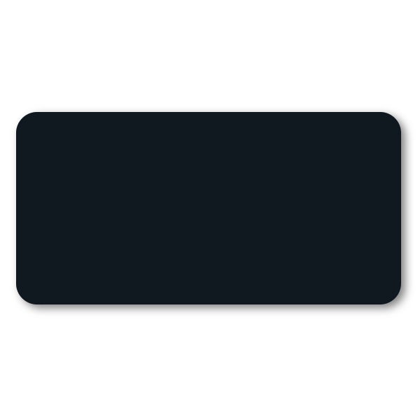 Black Chalkboard Reusable Rectangle Name Tag
