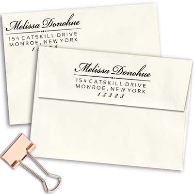 Donohue Personalized Address Stamp - alternate view