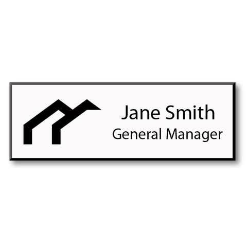 1 x 3 Laser Engraved Name Tag