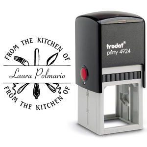 From the Kitchen Silverware Custom Stamp Body and Imprint