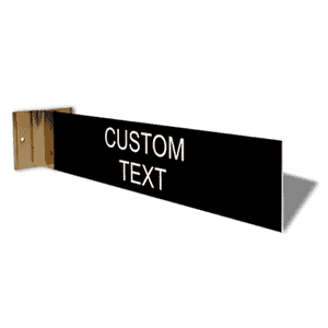 Custom Room Projection Sign | 2" x 10"