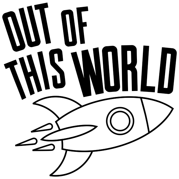 Out of This World Rocket Teacher Feedback Stamp