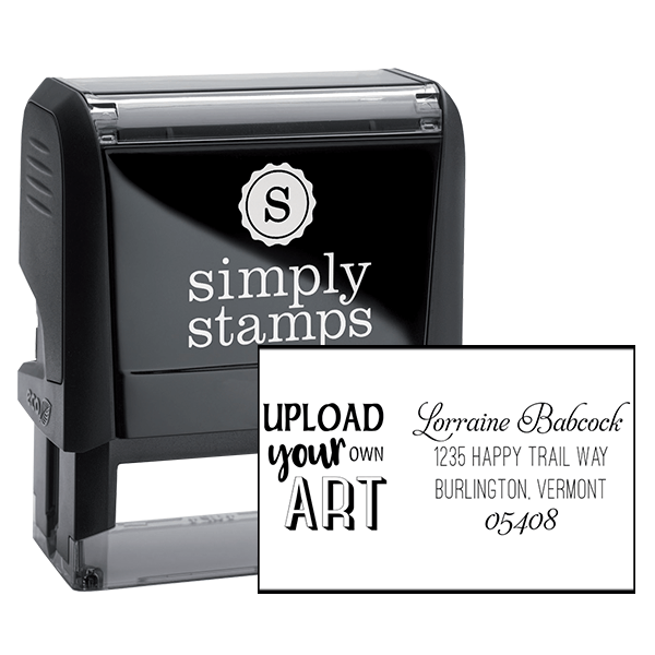 Custom Art Return Address Stamp