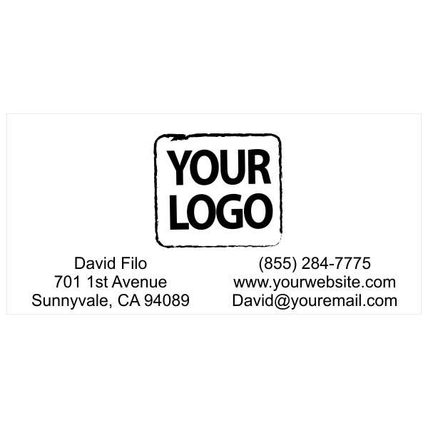 Custom Logo Catalog Stamp Style 3 Design
