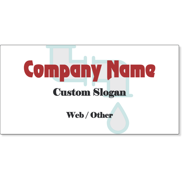 Plumbing Company Magnetic Sign | Set of 2
