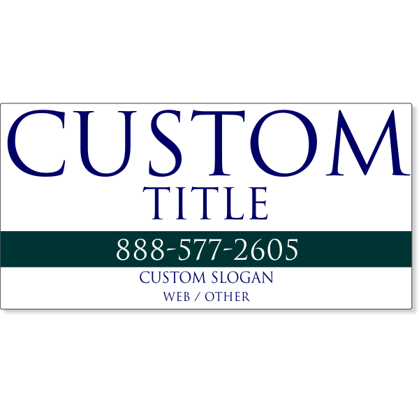 Crystal Magnetic Sign | Set of 2