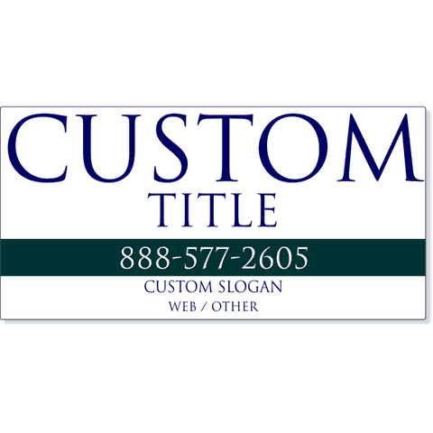 Personalized Car Magnets | Set of 2