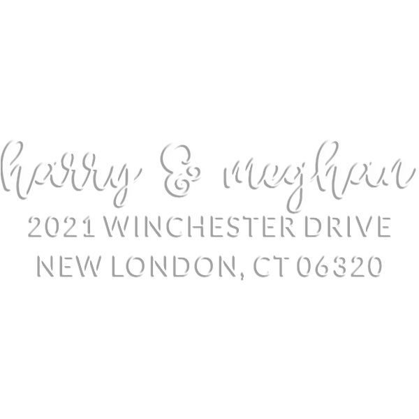 Winchester Rectangular Return Address Embosser