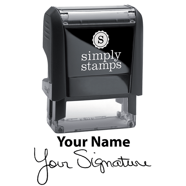 Small Signature Stamp Top Body and Design