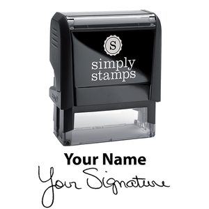 Medium Signature Stamp Top Body and Design