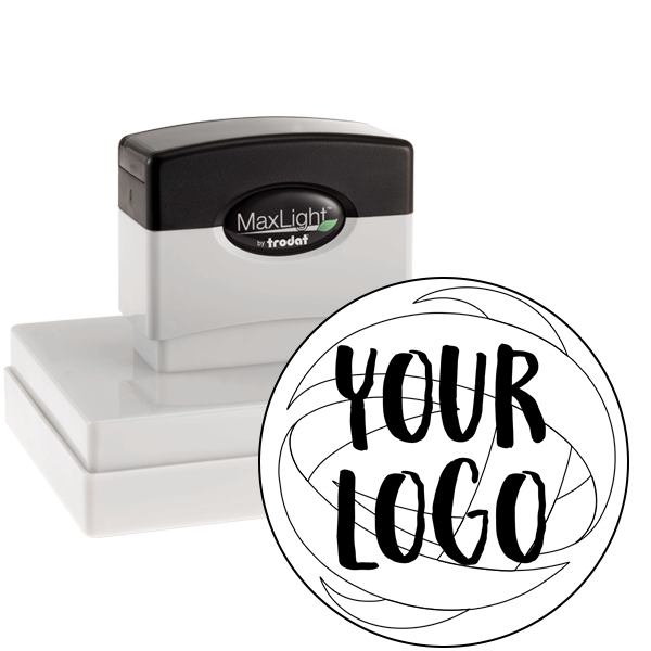 Extra Large Rectangle Logo Stamp