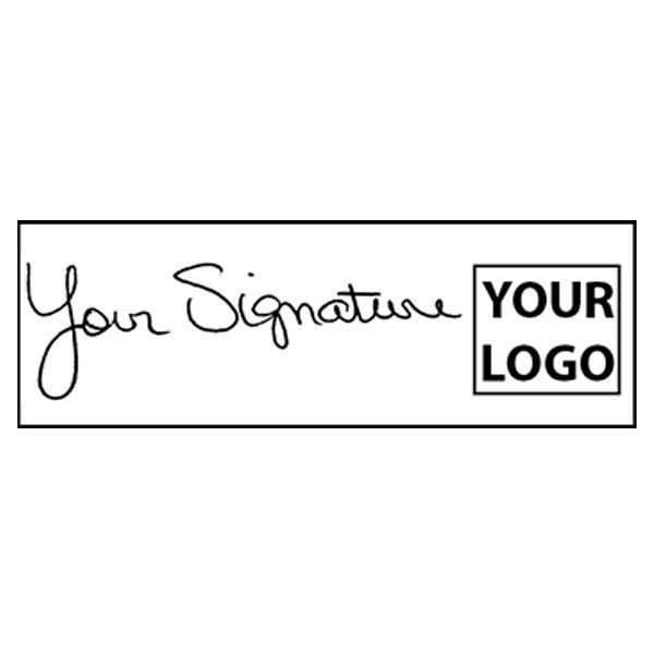 XL Right Logo Signature Stamp