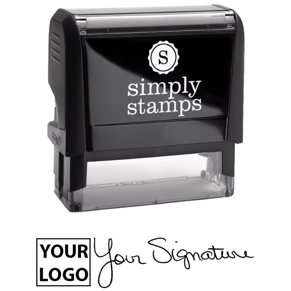 Extra Large Signature Logo Stamp Simply Stamps