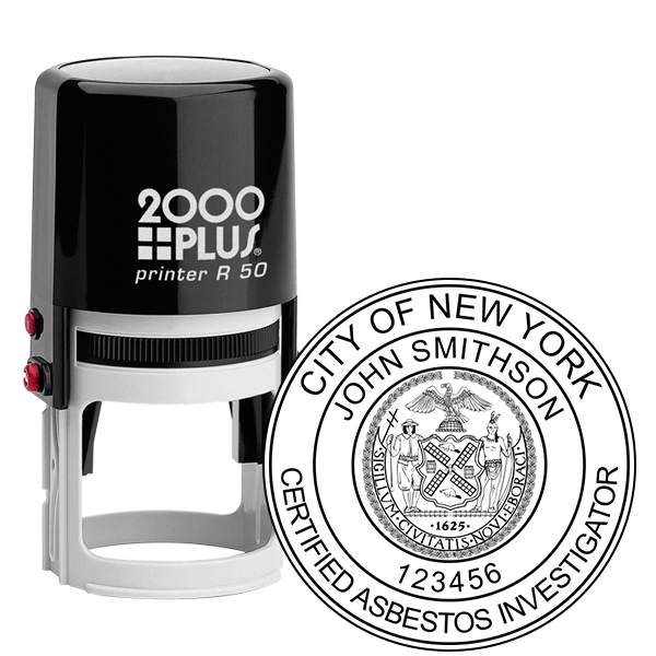 New York Asbestos Investigator Seal