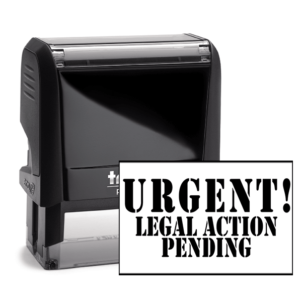 Legal Action Stamp