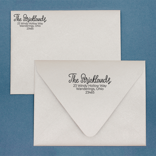 Strickland Address Stamp