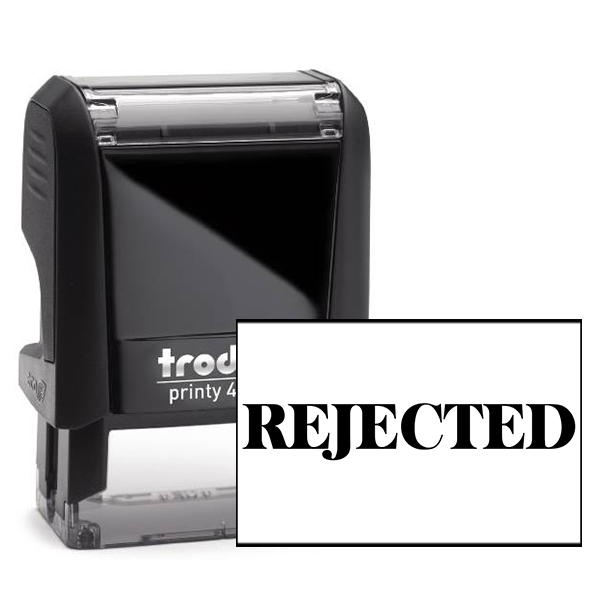 Rejected Banker Stamp