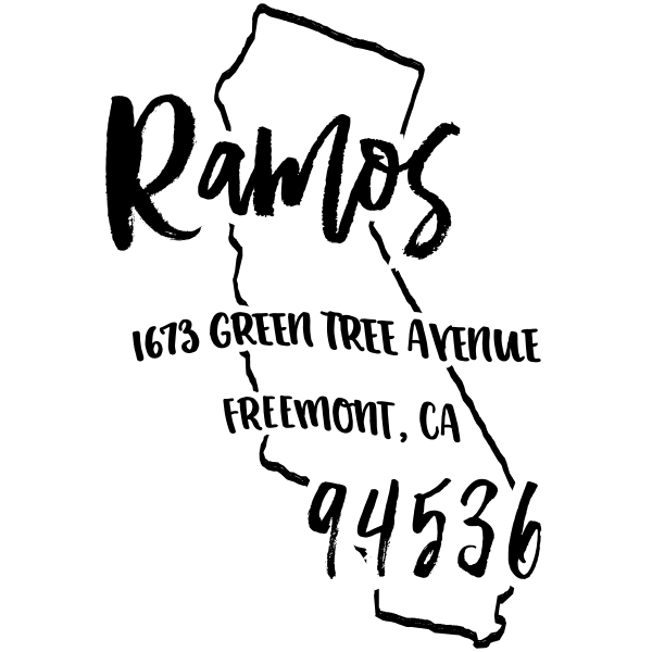 Finance of America California Address Stamp