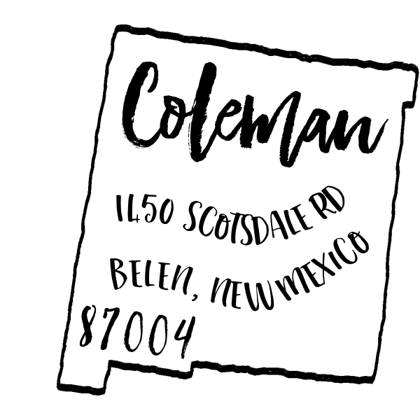 Custom New Mexico Address Stamp