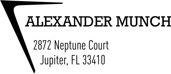 Munch Address Stamp